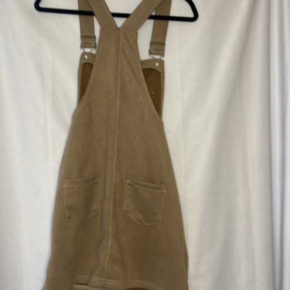 A.U.W. SUEDE OVERALL DRESS (M) - Picture 5 of 5